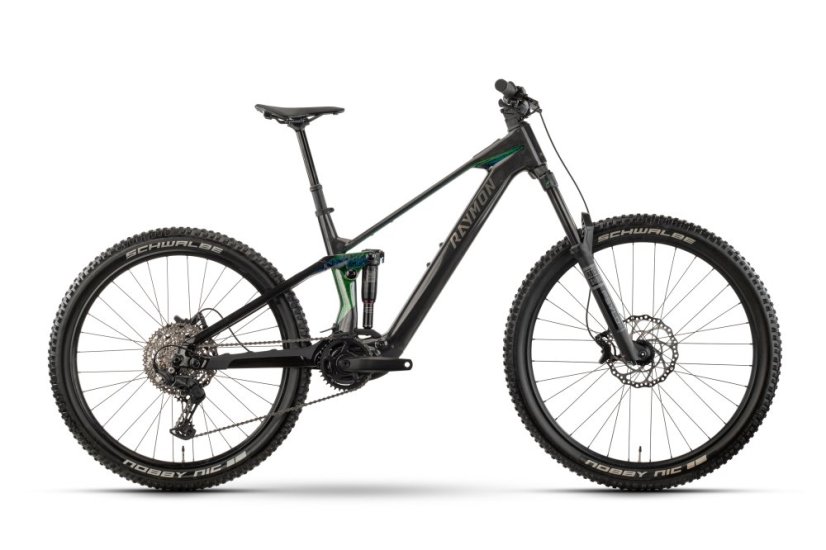 Celoodpružený horský elektrobicykel Raymon Tarok Comp Northern Light