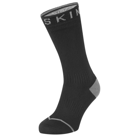 Voděodolné ponožky Sealskinz Briston Black Grey