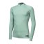SENSOR MERINO DF pánské triko dl.rukáv zip basil green XL - Barva: zelená, Velikost: XL
