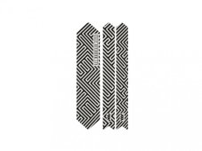 AMS ochranné polepy - CHAIN GUARD - Maze/Black