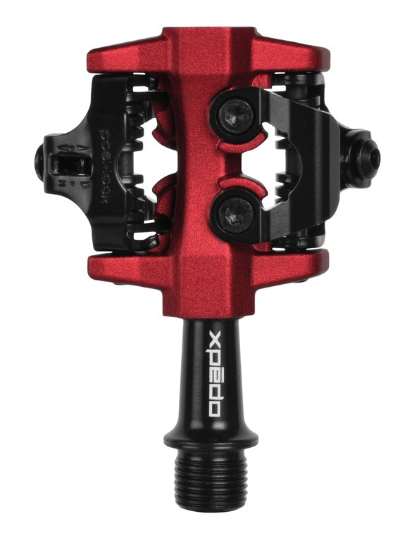 MTB SPD pedále Xpedo CXR Black/Red