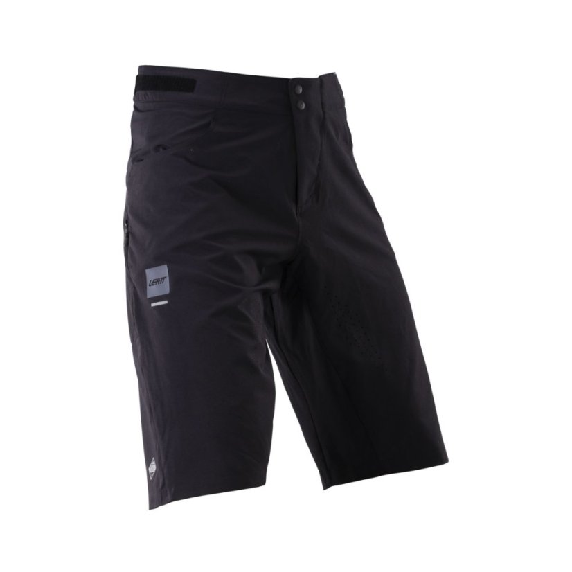 LEATT šortky MTB Trail 2.0 , Ghost Black - Varianta: S / US30 / EU48