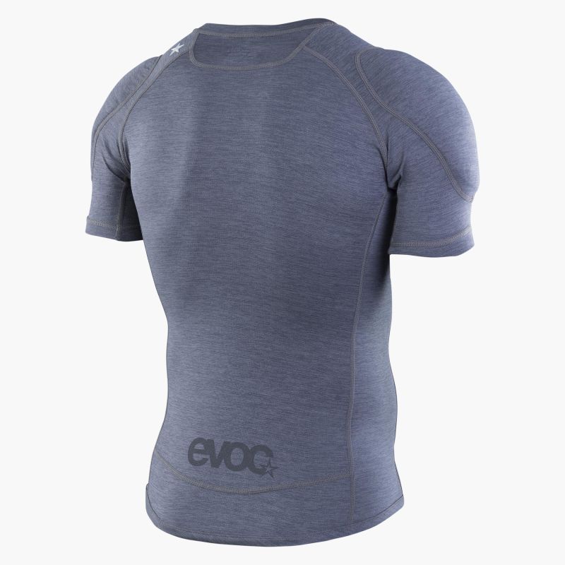 Integrovaný chránič ramen Evoc Enduro Shirt Carbon Grey