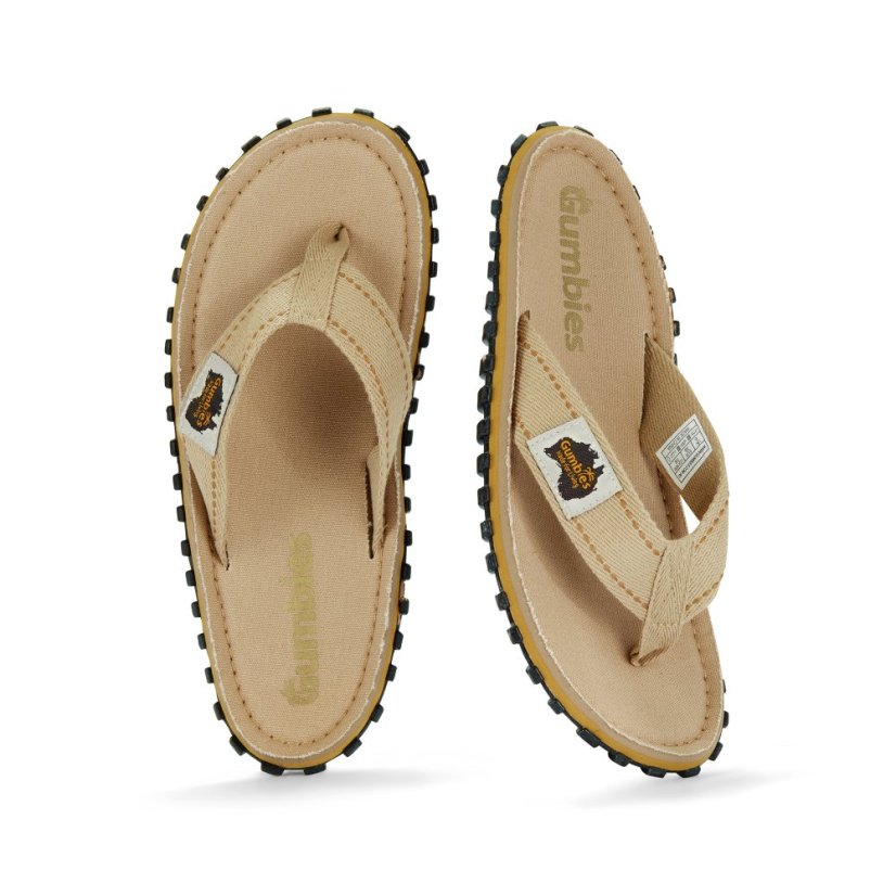 Žabky Gumbies Classic Sand - béžové