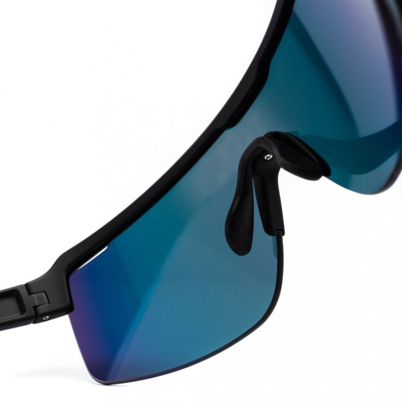 Okuliare Horsefeathers Scorpio - matt black/mirror green