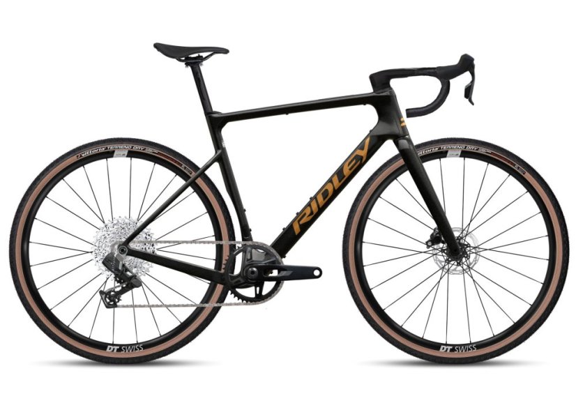Gravel kolo RIDLEY kolo ASTR Rival XPLR 1x13 Black Metallic/Bronze Gold L - Velikost: L