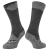 Nepremokavé ponožky Sealskinz Raynham Grey Black