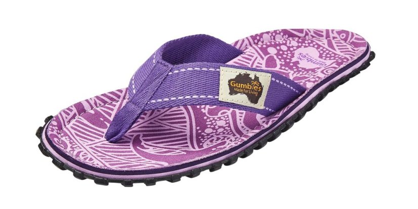 Žabky Gumbies Classic Purple Signature