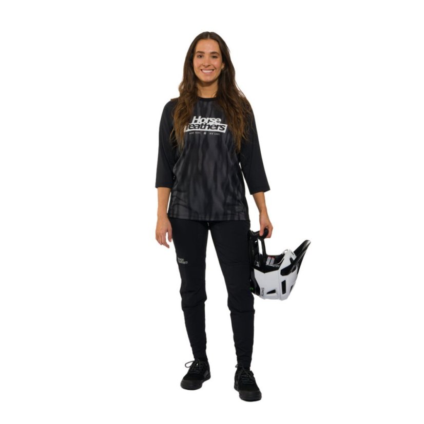 Bike dres Horsefeathers Spike 3/4 - halftone/black
