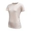 SENSOR MERINO LITE dámské triko kr.rukáv mottled beige L - Barva: béžová, Velikost: L