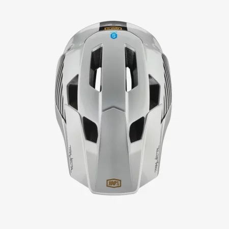 100% helma TRAJECTA - šedá - Velikost: L
