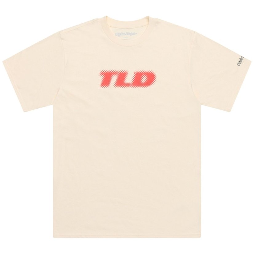 TLD TRIKO S KRÁTKÝM RUKÁVEM FADE OUT VINTAGE WHITE (70169201) - Veľkosť: S