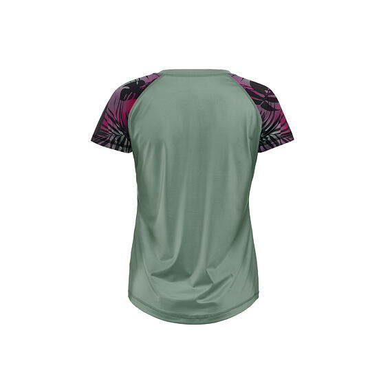 Cyklistický dámsky dres Horsefeathers Deco - iceberg green/hawaii