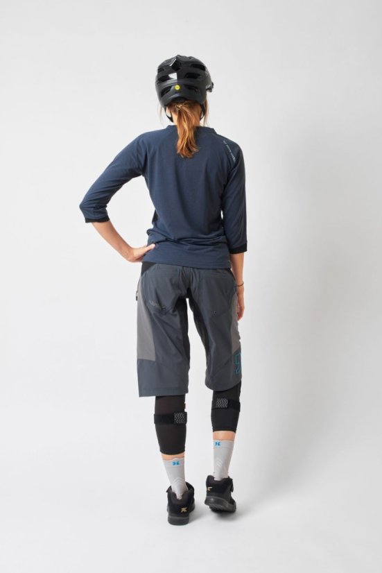 Cyklistické kraťasy Dirtlej Trailscout Half Half Ladies Grey/Peach