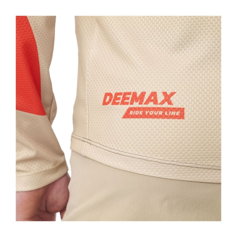 MAVIC PÁNSKÝ DRES S DLOUHÝM RUKÁVEM DEEMAX ENDURO LETTERS/DESERT PALM (T000484) - Veľkosť: S
