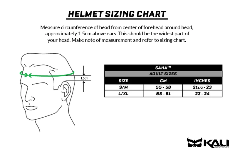 Cyklistická přilba Kali Protectives Saha, zelená - Velikost: L/XL