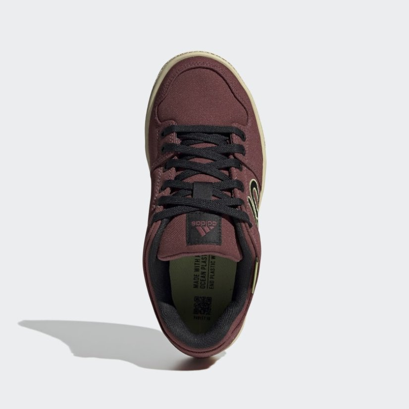 Cyklistická obuv Five Ten Freerider Canvas W Quiet Crimson