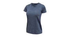 FT WOMEN'S MERINO TENCEL LOGO TEE BLUE S