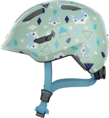 Dětská cyklistická helma Abus Smiley 3.0 Green Nordic - zelená
