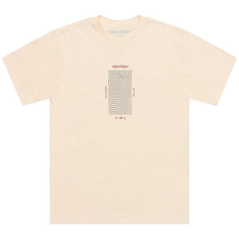 TLD TRIKO S KRÁTKÝM RUKÁVEM BOXED OUT VINTAGE WHITE (70156903) - Veľkosť: S