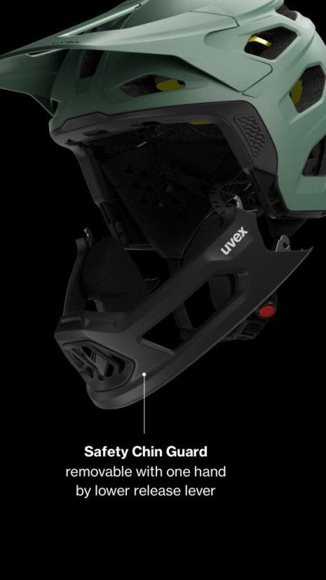 UVEX HELMA REVOLT MIPS ALL BLACK (S4100630100) - Veľkosť: 52-57