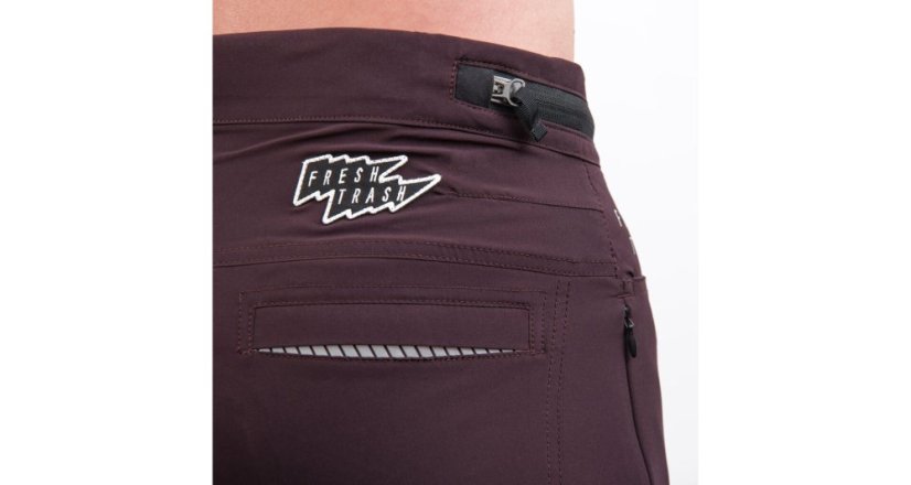 FT MEN'S RIDER EVO SHORTS PORT RED M - Barva: červená, Velikost: M
