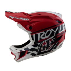 TLD HELMA D4 POLYACRYLITE FIFTY-50 WHITE / RED (17435601)