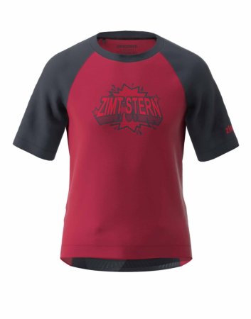 Zimtstern PureFlowz Shirt SS Kids - jester red