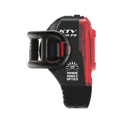 Zadné svetlo Lezyne KTV DRIVE PRO+ REAR - čierne