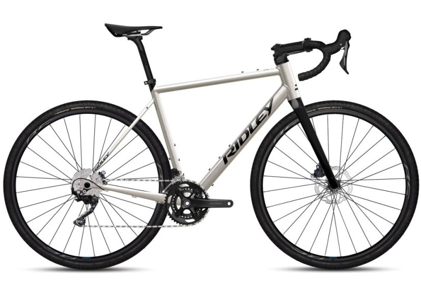 Gravel kolo RIDLEY kolo GRIFN A GRX400 Chain Silver Gray L - Velikost: L