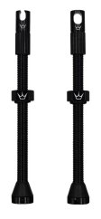 PEATY'S X CHRIS KING (MK2) BLACK BEZDUŠOVÉ VENTILKY - 80MM (PTV2-80-BLK-12)
