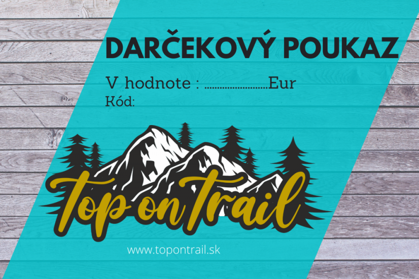 Dárkový poukaz Top on Trail