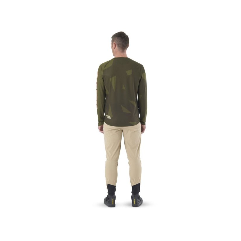 MAVIC PÁNSKÝ DRES S DLOUHÝM RUKÁVEM DEEMAX ENDURO CAMO/OLIVE (T000487) - Veľkosť: S
