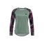 Cyklistický dámský dres Horsefeathers Deco LS - iceberg green/hawaii