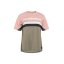 Dámsky cyklistický dres Horsefeathers Quantum  - krátky rukáv, lotus/taupe (ružovo-hnedá)