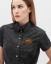 Dámská urban košile Silvini Montora - černá - Velikost: XL