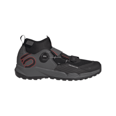 Cyklistické topánky Five Ten Trailcross Pro Clip-In SPD Grey Five / Core Black / Red