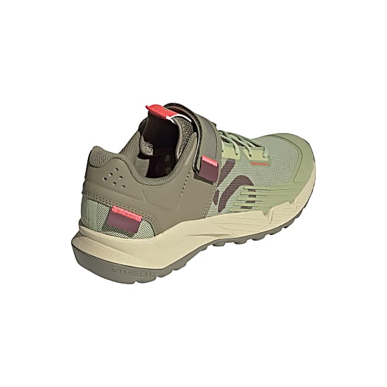 Cyklistické topánky Five Ten Trailcross Clip-in SPD dámske Quiet Crimson
