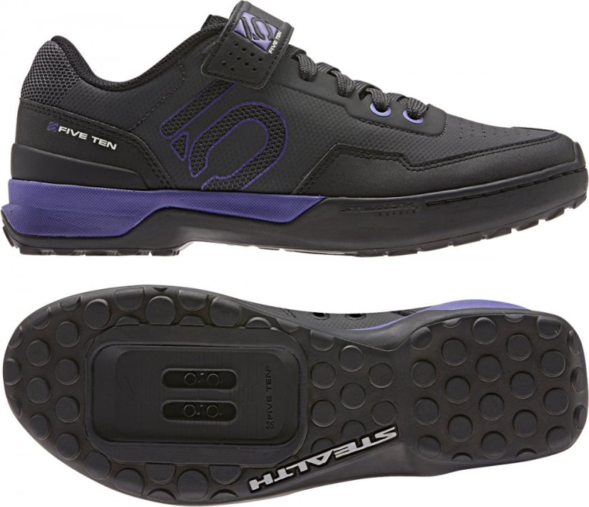 Cyklistická obuv Five Ten Kestrel SPD dámska Black Purple