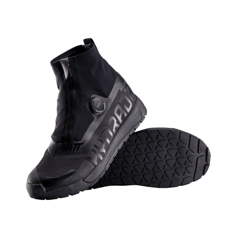 LEATT cyklistická obuv HydraDri ProFlat 7.0 Boa , Black - Varianta: EU40 / CM 25 / US7 / UK6.5