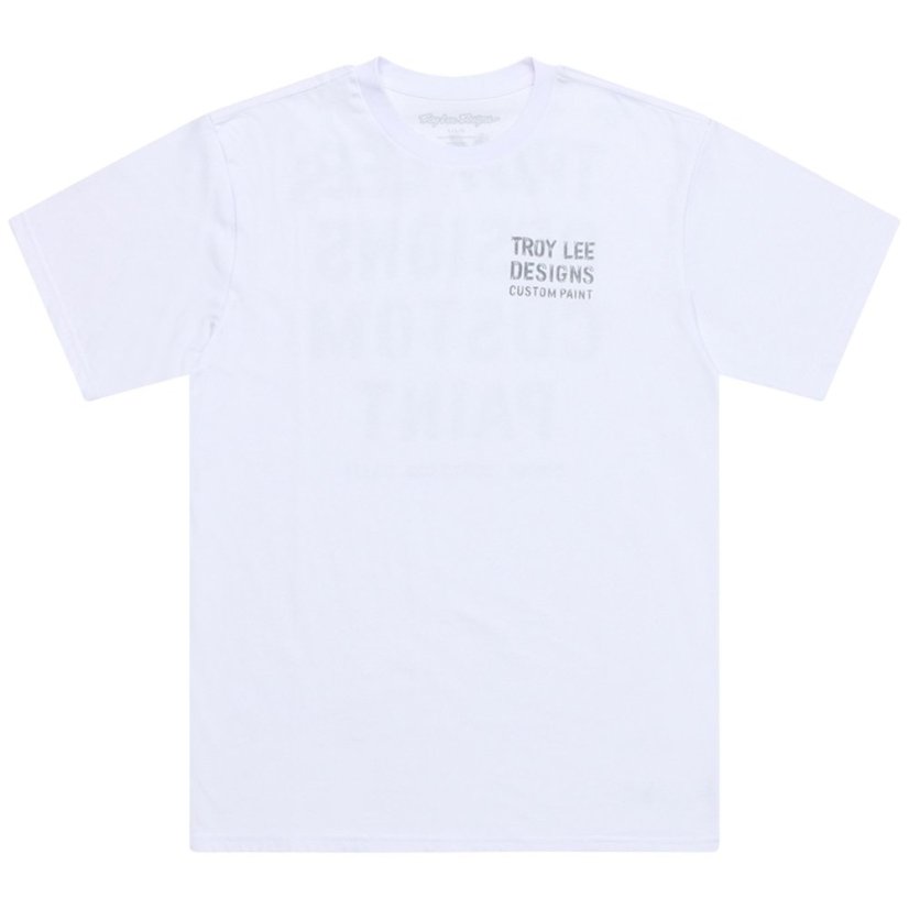 TLD TRIKO S KRÁTKÝM RUKÁVEM PAINT SHOP WHITE (70172900) - Veľkosť: S