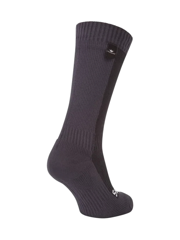 Nepremokavé ponožky Sealskinz Starston Black Grey