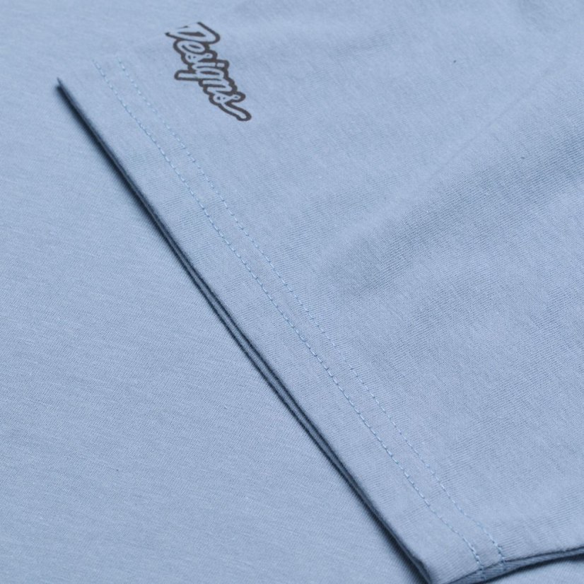 TLD TRIKO S KRÁTKÝM RUKÁVEM PEACE OUT SMOKE BLUE (70157306) - Veľkosť: S