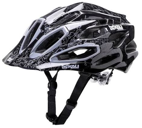 Cyklistická XC přilba Kali Protectives Maraka, černá, šedá - Velikost: S/M