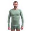 SENSOR MERINO DF pánské triko dl.rukáv basil green XL - Barva: zelená, Velikost: XL