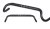 SPANK Flare 25 Vibrocore™ Drop Bar, 420mm, Black