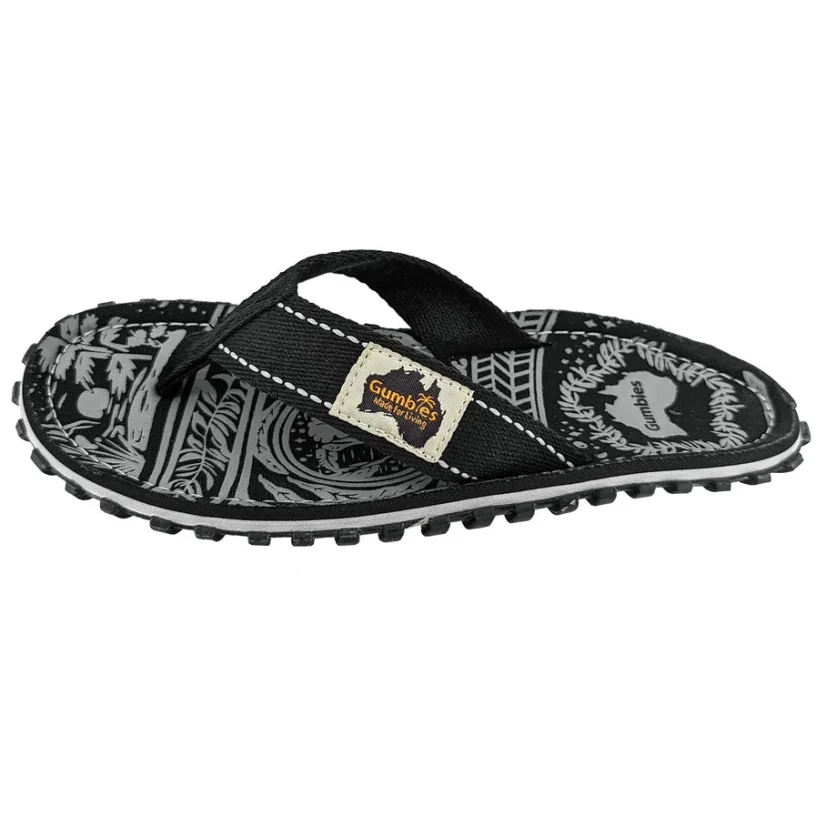 Žabky Gumbies Classic Midnight Black
