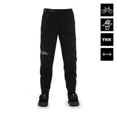 Dětské cyklistické kalhoty Horsefeathers Stoker - black