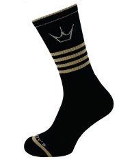 PEATY'S PONOŽKY SHREDSOCKS BAND BLACK / BROWN (PPW-SCK-BND-BL/BR-10)
