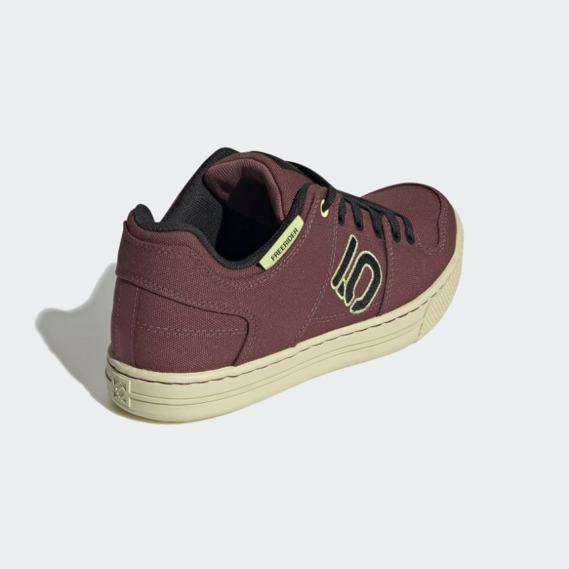 Cyklistická obuv Five Ten Freerider Canvas W Quiet Crimson